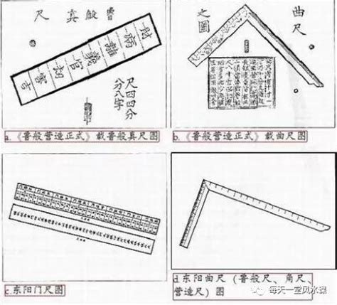 魯班曲尺|完整魯班尺的正確用法尺寸明細圖解（大全）